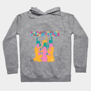 Niziu silhouette design in the heartris era Hoodie